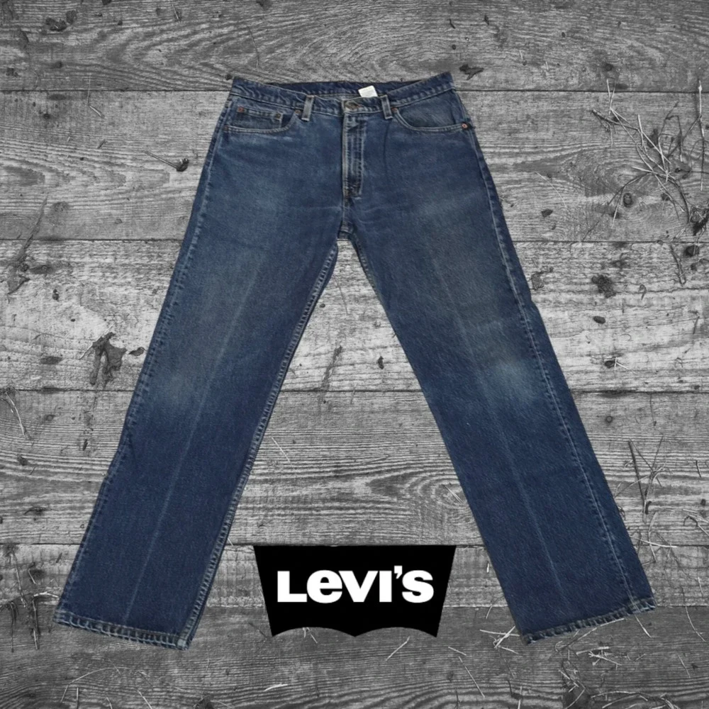 VTG‎ 1997 Levi's 505 Jeans Mens Regular Fit Straight Leg USA Made Blue 36x32